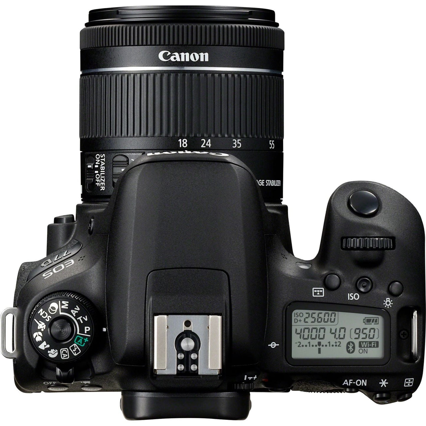 Canon EOS 77D Digital SLR Camera + EF-S 18-55mm IS STM Lens Kit