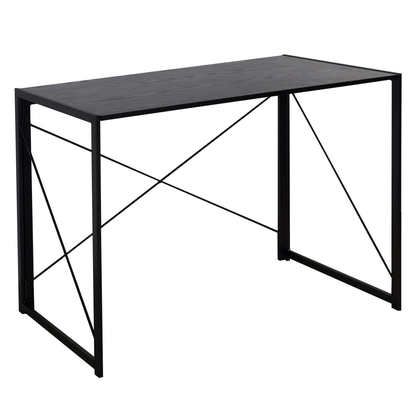 Compact Industrial Style Multi-Purpose Desk Folding Table