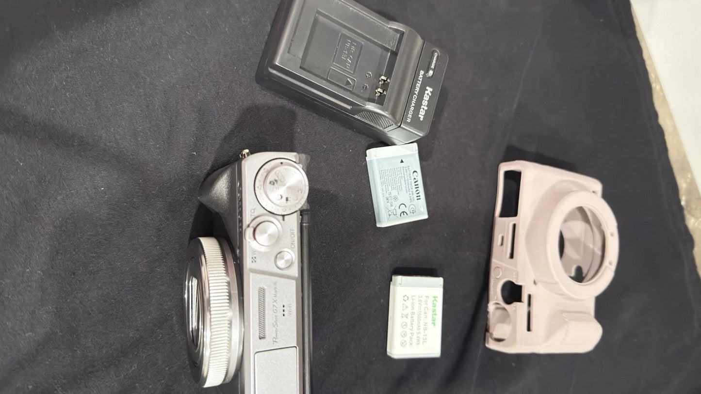 Canon PowerShot G7X Mark III 20.1MP 4K WIFI Black