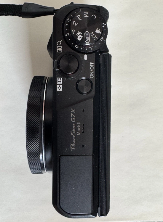 Canon PowerShot G7 X Mark II – Black 20.1MP Compact Camera
