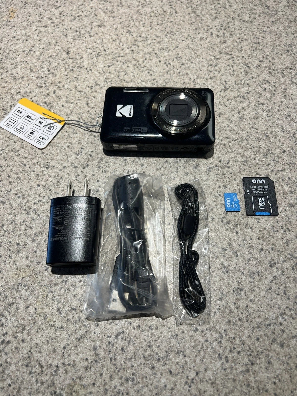 Kodiak PIXPRO FZ55 Digital Camera Memory Cards Included New Lightly Used
