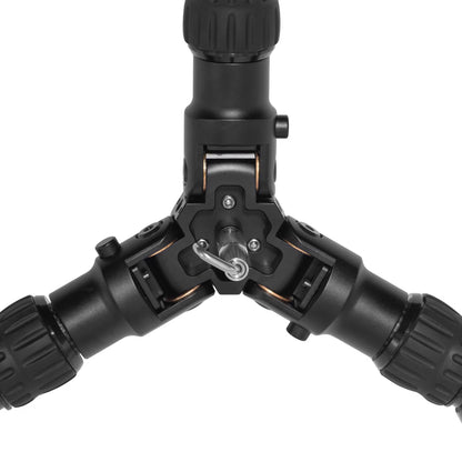 Carbon Fiber Camera Tripod 63" Professional DSLR Tripod with Quick Release Handle