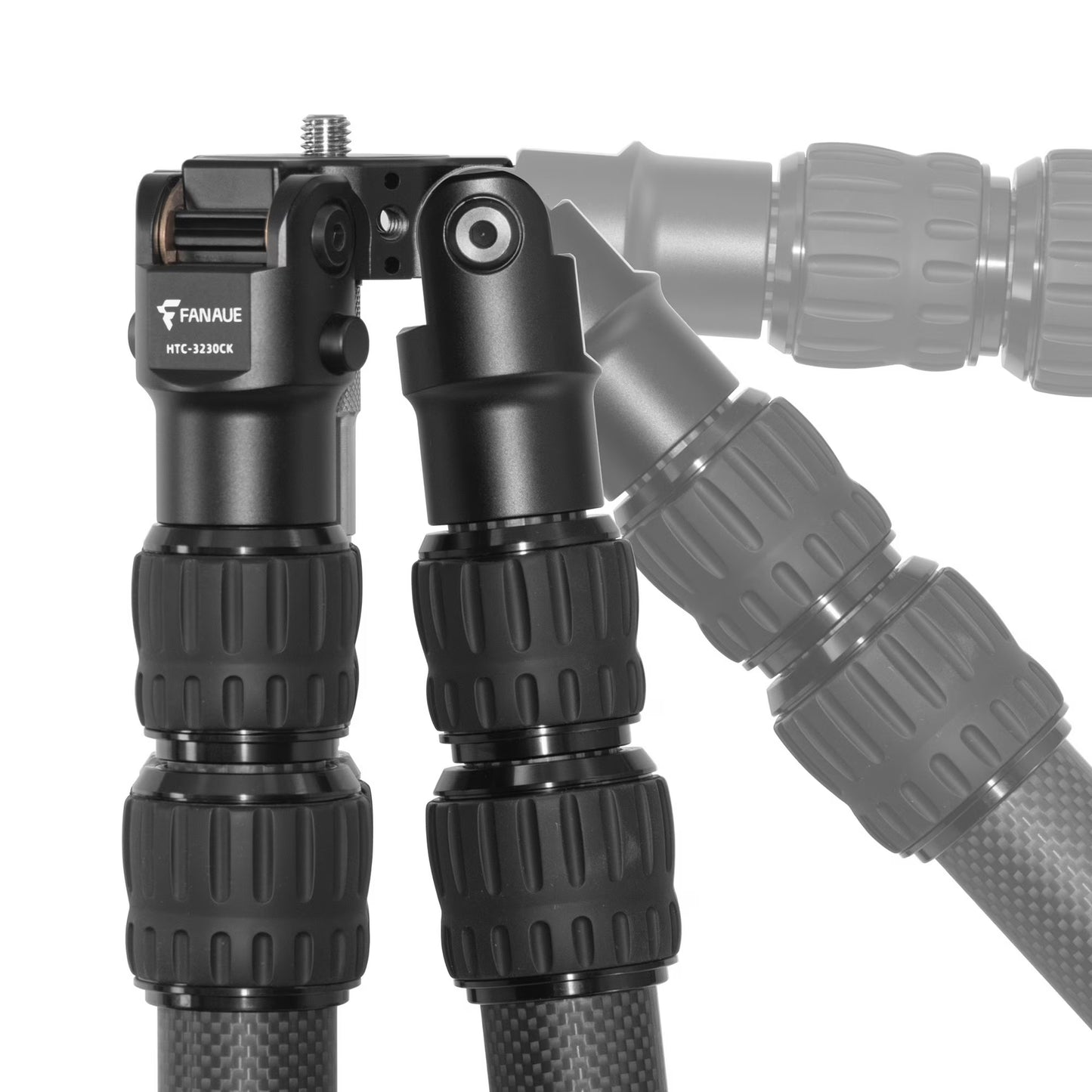 Carbon Fiber Camera Tripod 63" Professional DSLR Tripod with Quick Release Handle