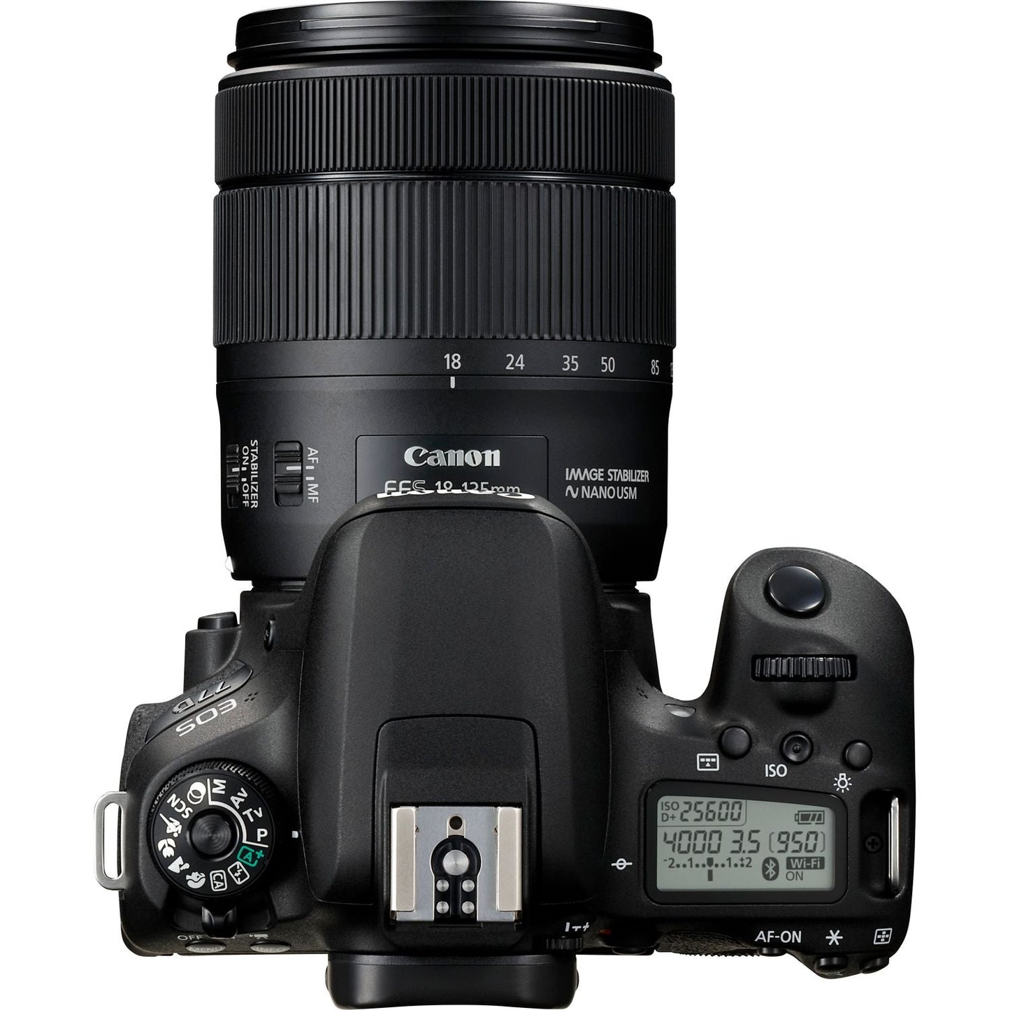 Canon EOS 77D Digital SLR Camera + EF-S 18-135mm f/3.5-5.6 IS USM Lens Kit