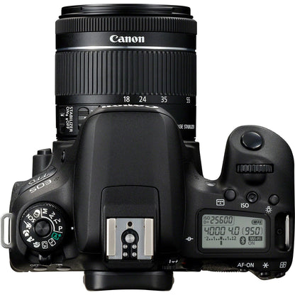 Canon EOS 77D Digital SLR Camera + EF-S 18-55mm IS STM Lens Kit