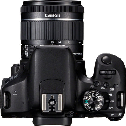 Canon EOS 800D Digital SLR Camera + EF-S 18-55mm IS STM + EF-S 55-250mm IS STM Twin Kit
