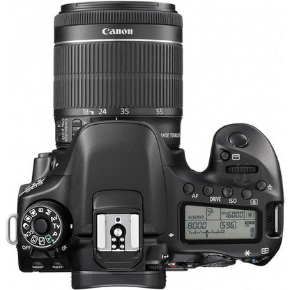 Canon EOS 80D Digital SLR Camera + 18-55mm f/3.5-5.6 IS STM Lens Kit