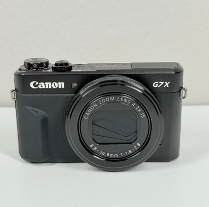 Canon PowerShot G7 X Mark II 20.1MP Compact Camera Black Open Box New Inside