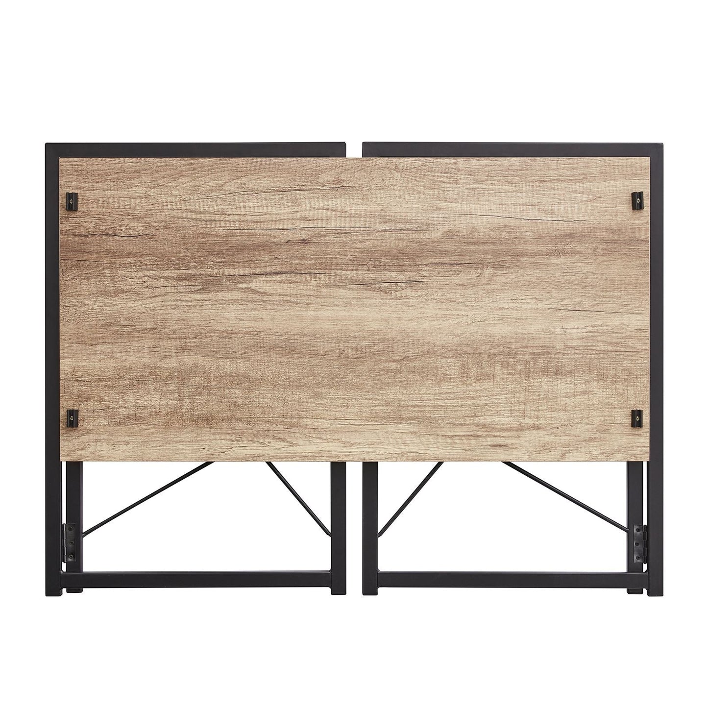 Compact Industrial Style Multi-Purpose Desk Folding Table