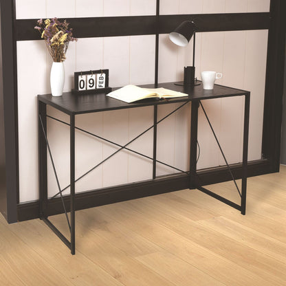 Compact Industrial Style Multi-Purpose Desk Folding Table