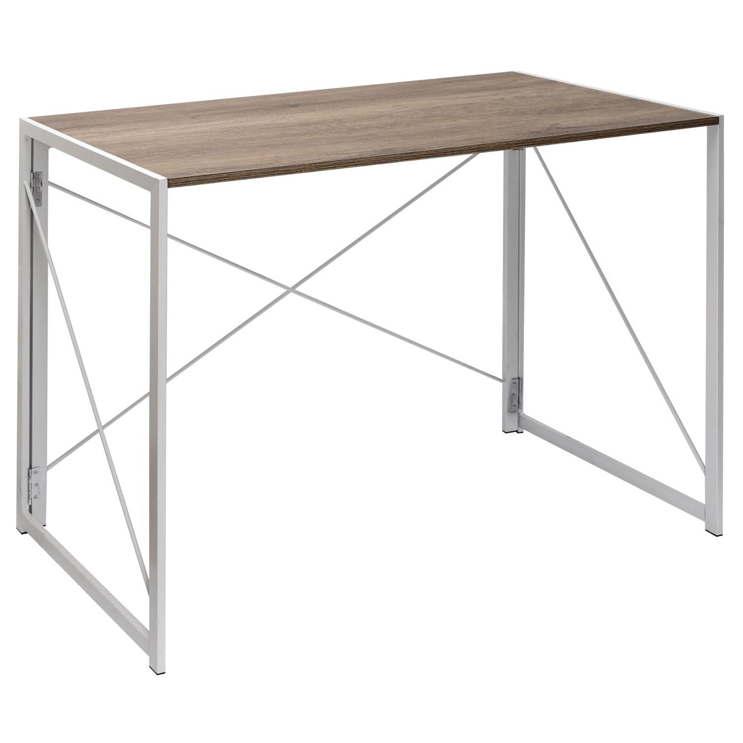 Compact Industrial Style Multi-Purpose Desk Folding Table