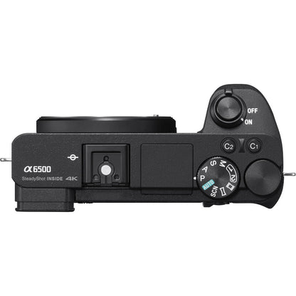 Sony Alpha a6500 Mirrorless Digital Camera + 18-135mm Lens Kit - Black