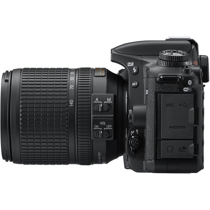 Nikon D7500 Digital SLR Camera + AF-S DX 18-140mm f/3.5-5.6G ED VR Lens Kit