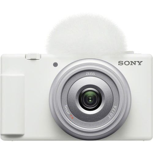 Sony ZV-1F Digital Camera for Vloggers - White