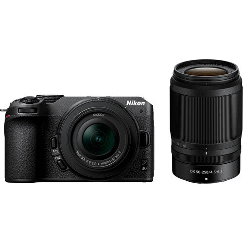 Nikon Z30 Mirrorless Digital Camera + 16-50mm + 50-250mm Lens Kit