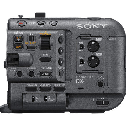 Sony FX6 Full-Frame Cinema Line Camera ILME-FX6