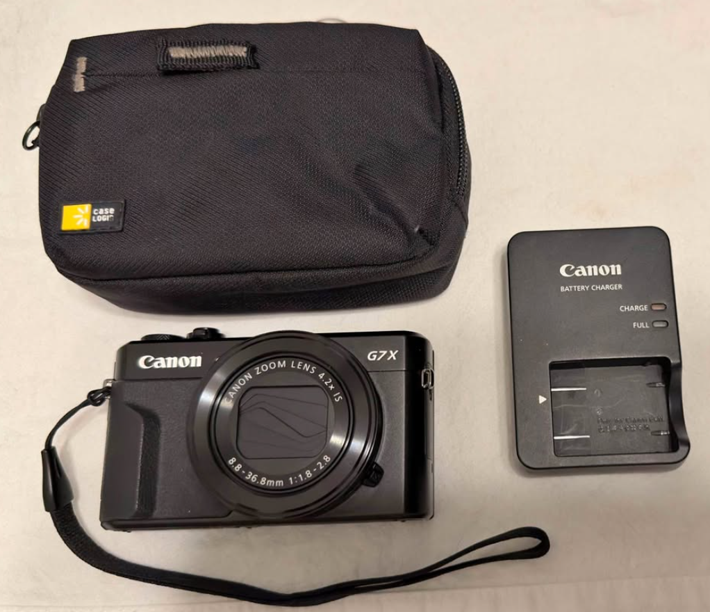 Canon Powershot G7X Mark II Camera