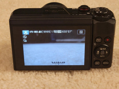 Canon PowerShot G7 X Mark II Compact Digital Camera – Black