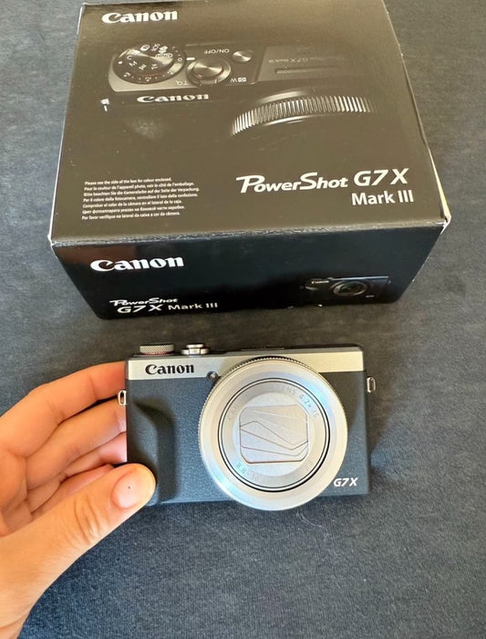 Canon G7X Mark III – Near New | 4K Compact Camera