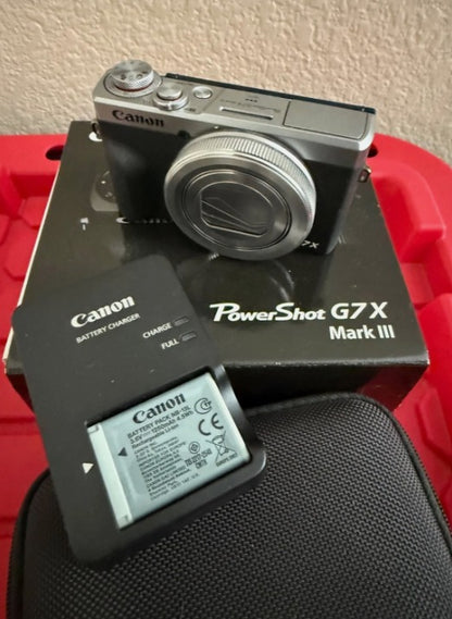 Canon PowerShot G7 X Mark III - 20.1MP Point