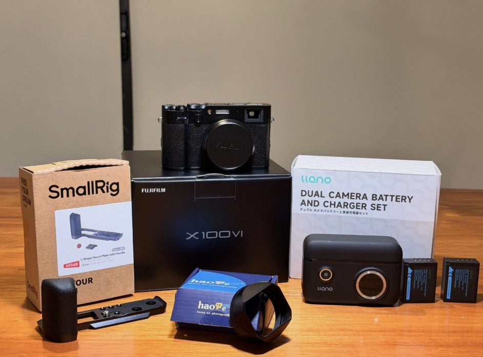 Fujifilm X100VI [Mint Condition] Black, Low Shutter Count with Extra Accessories