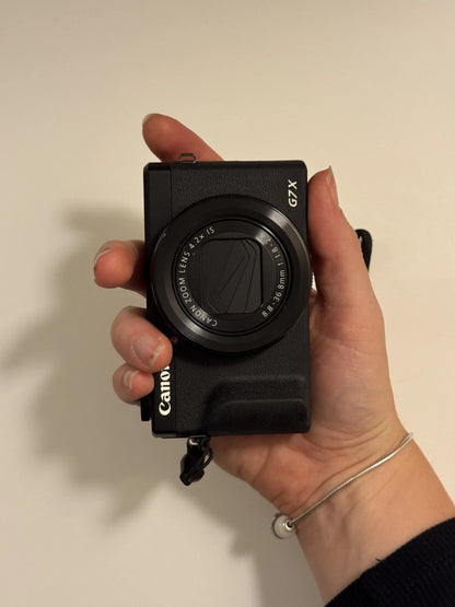 Canon PowerShot G7 X Mark III – 20.1MP Black Digital Camera – Compact Vlogging Point & Shoot