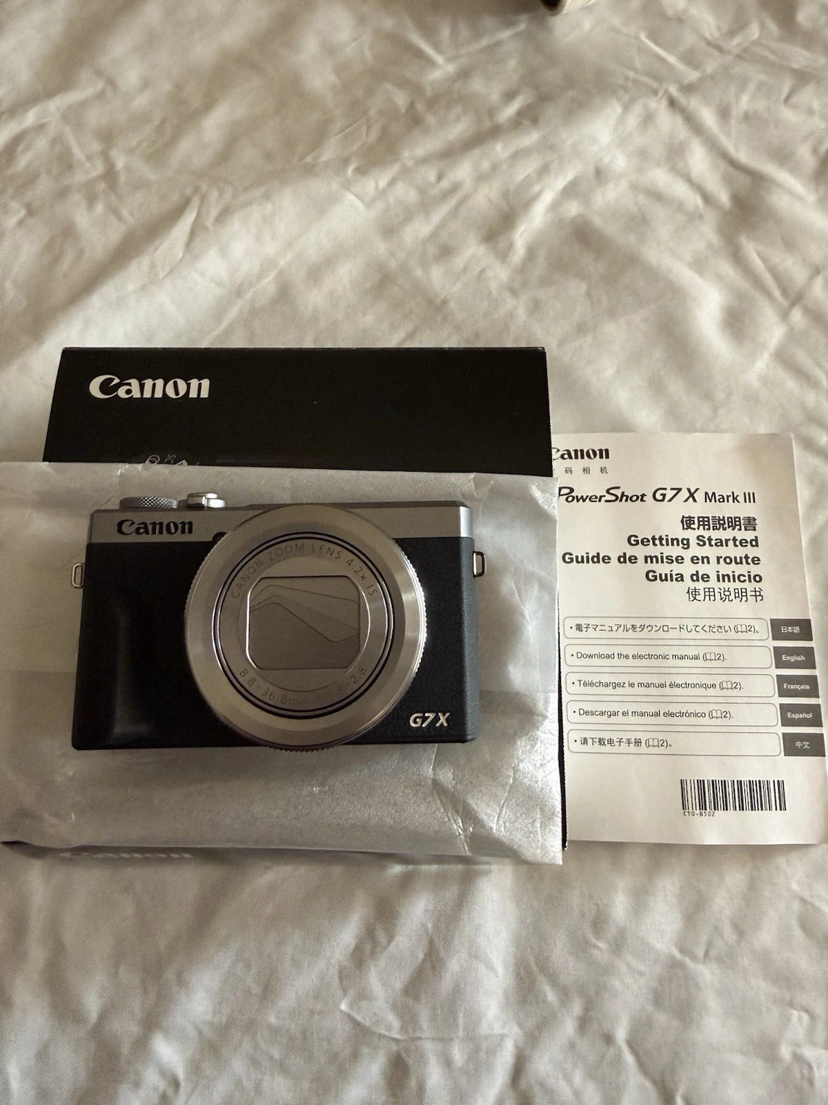 Canon PowerShot G7 X Mark III – 20.1MP Digital Camera – Silver Compact Vlogging Camera