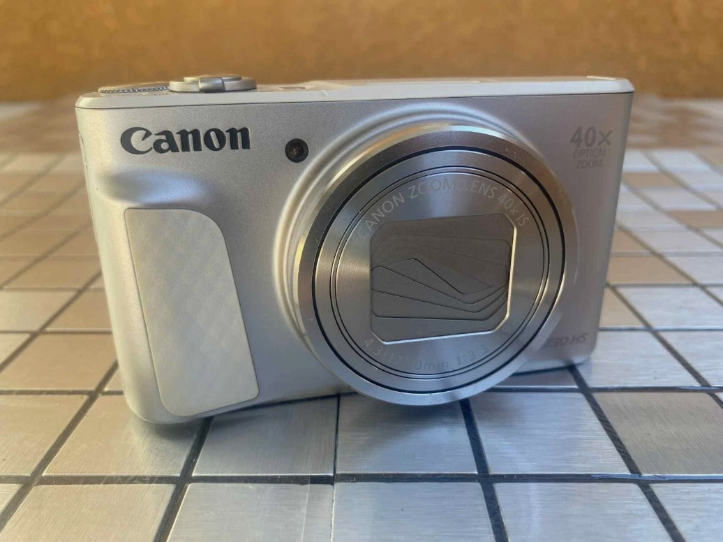 Canon PowerShot SX730 HS 20.3MP Digital Camera – Silver – Works Perfect
