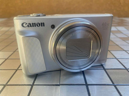 Canon PowerShot SX730 HS 20.3MP Digital Camera – Silver – Works Perfect
