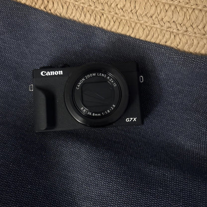 Canon PowerShot G7 X Mark III - 20.1MP Point & Shoot Digital Camera -Black NoBOX