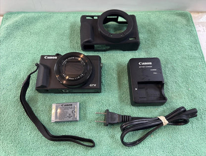 Canon Powershot G7X Mark III 20.1MP 4K Compact Digital Camera