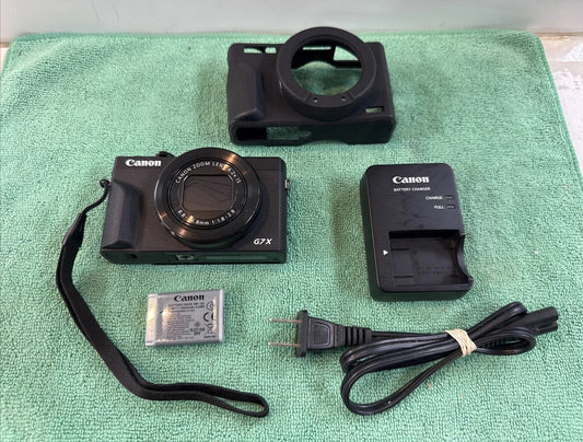 Canon Powershot G7X Mark III 20.1MP 4K Compact Digital Camera