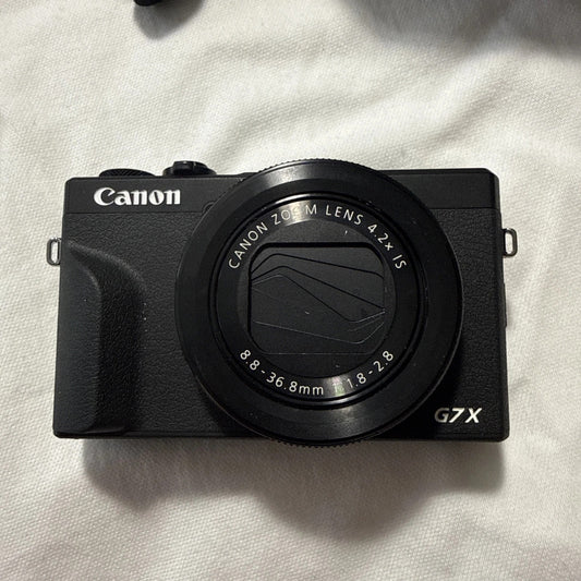 For Canon PowerShot G7X Mark III 20.2MP 4K Digital Camera 4.2x Optical Zoom