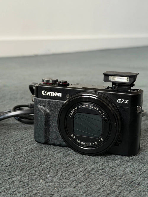 Canon PowerShot G7 X Mark II 20.1 MP Digital Camera with Touchscreen - Black