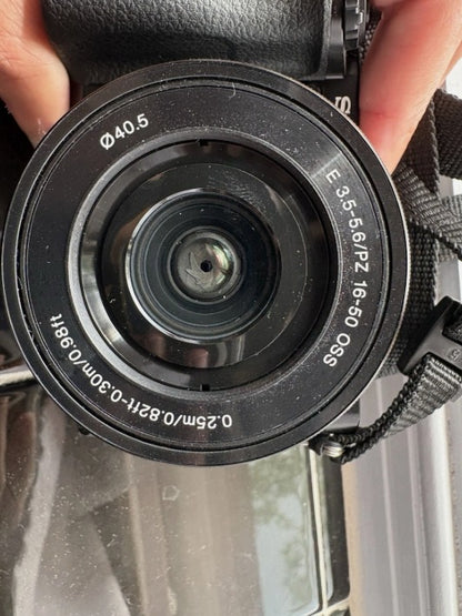 Sony Alpha a6100 24.2MP Mirrorless Camera - Black (with 16-50mm + 55-210mm Lens)