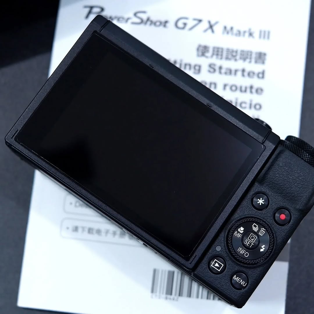 Canon PowerShot G7X Mark lll - Like New - Black
