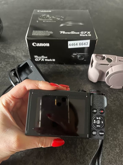 Canon Power Shot G7X Mark III