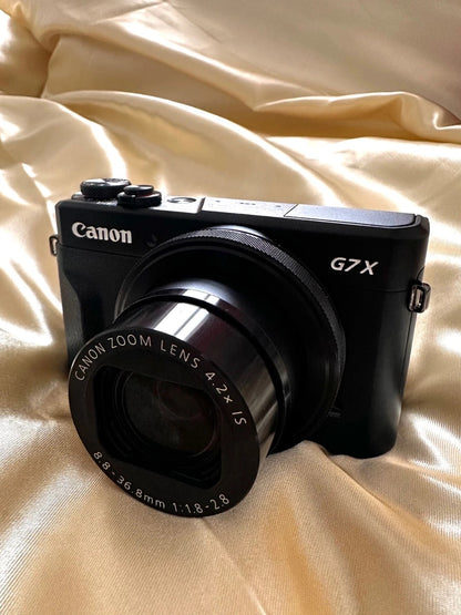 Canon PowerShot G7 X Mark II 20.1 Megapixel Digital Camera - Black.