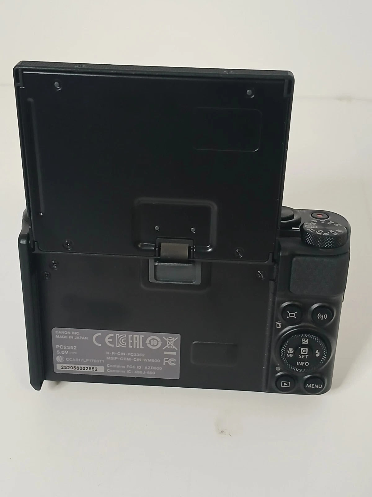 Canon PowerShot SX740 HS Digital Camera Black Tested Working