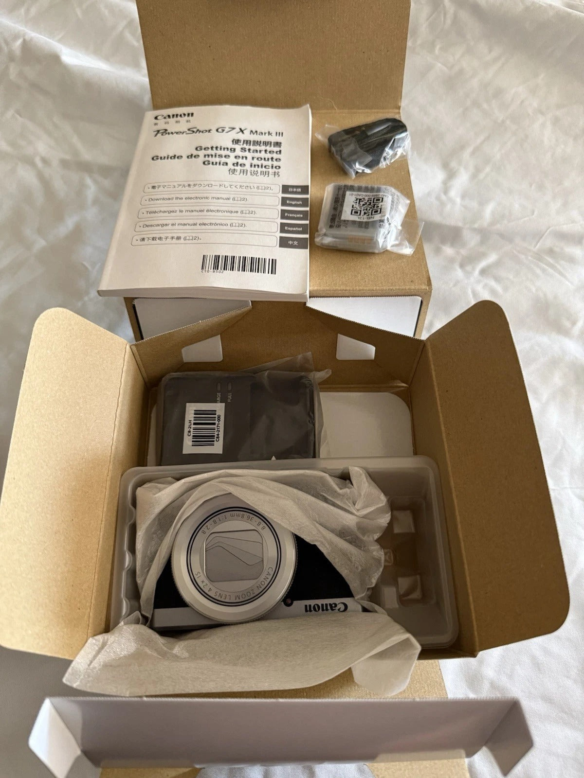 Canon PowerShot G7 X Mark III – 20.1MP Digital Camera – Silver Compact Vlogging Camera