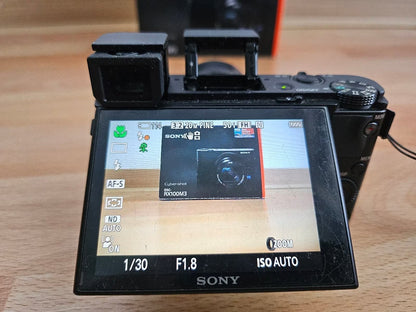 Sony Cyber-shot DSC-RX100 III (20.2 MP) Digital Camera, Brand New in Box