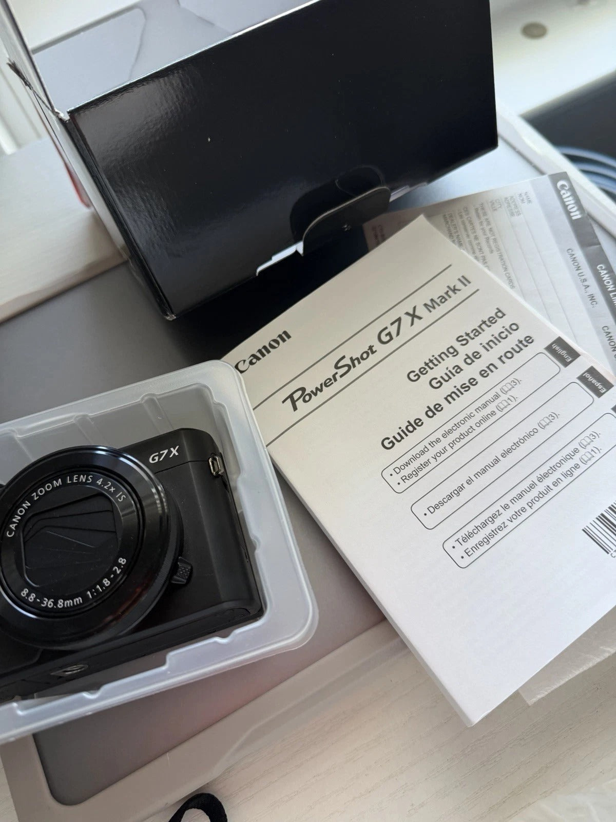 Canon PowerShot G7 X Mark II – Fully Working, No Cosmetic Damage – Includes SD Card