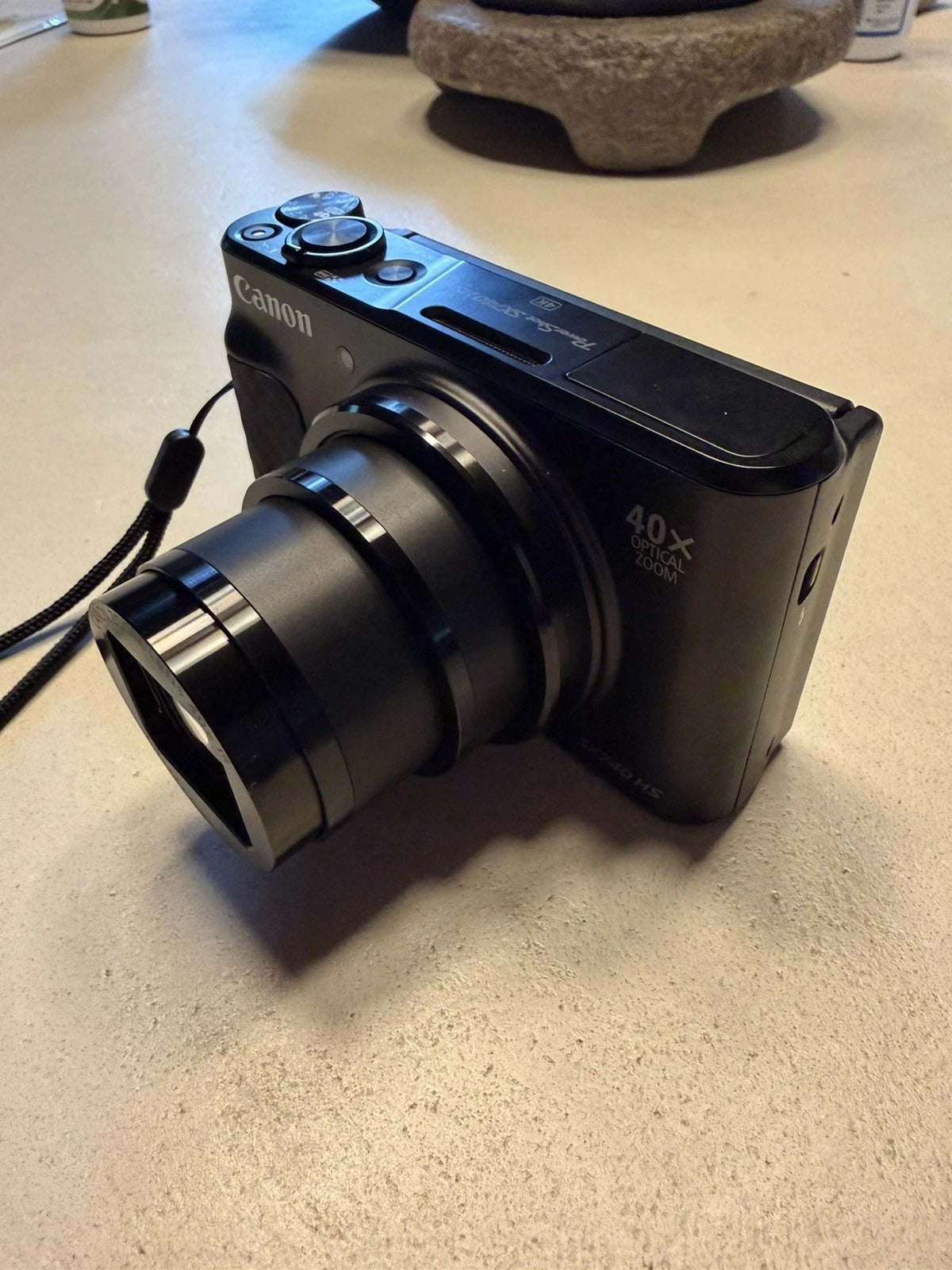 Canon PowerShot SX740 HS 20.3MP Digital Camera - Black