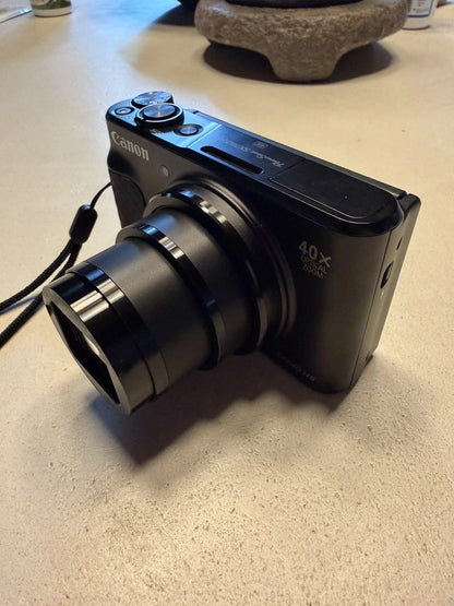 Canon PowerShot SX740 HS 20.3MP Digital Camera - Black