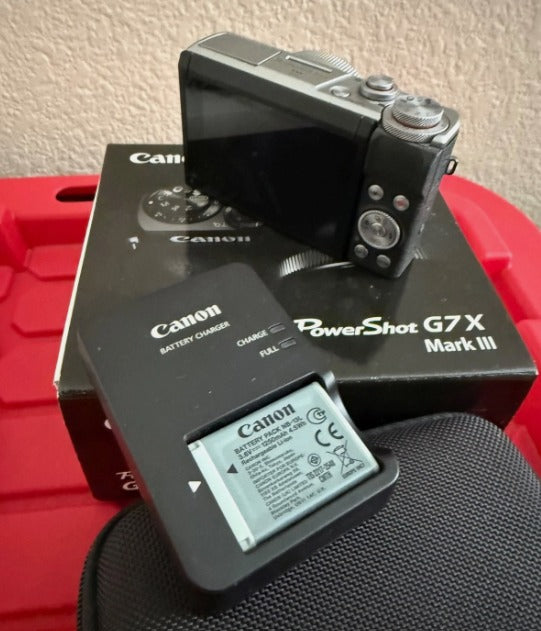 Canon PowerShot G7 X Mark III - 20.1MP Point