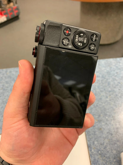 Canon PowerShot G7X Mark II 20.1MP Compact Camera Black