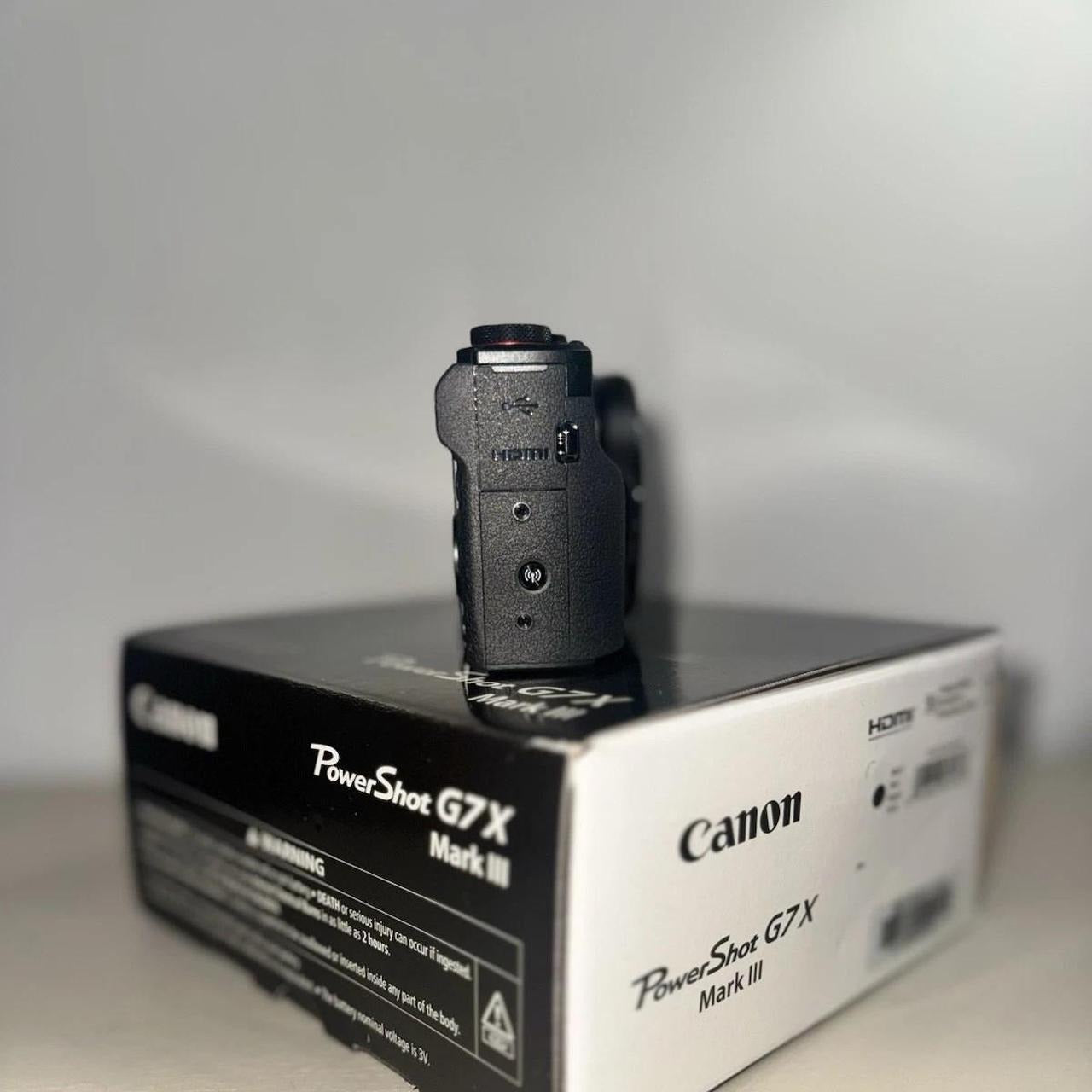 Canon PowerShot G7 X Mark III Black 20.1MP 4K