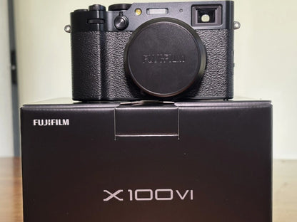 Fujifilm X100VI [Mint Condition] Black, Low Shutter Count with Extra Accessories