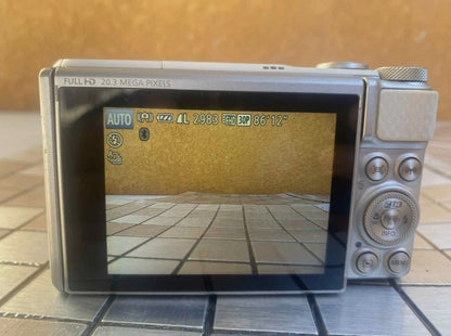 Canon PowerShot SX730 HS 20.3MP Digital Camera – Silver – Works Perfect
