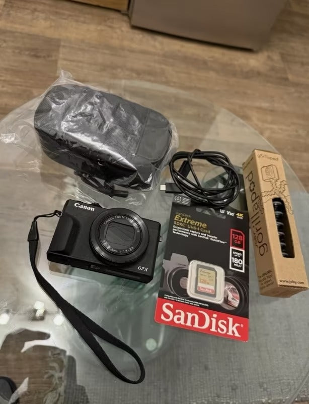 Canon G7X Mark III – Brand New, High-Performance Compact